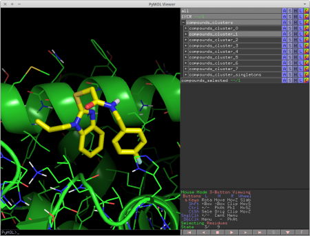 Cluster mols py pymol.png